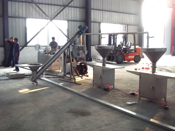徐礦集團固化劑自動攪拌、定量灌裝系統